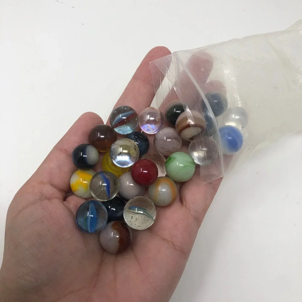 Marble Lot Multicolored Glass Play Games‎ Toys